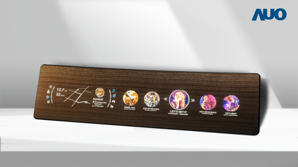 申博太陽城研發(fā)全球最高穿透度達(dá)80%的AmLED木紋顯示器，可于使用時呈現(xiàn)高亮度、清晰可見的信息，并在不使用時回歸為單純的飾板，節(jié)能兼具美觀